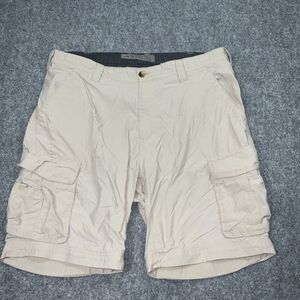 REI Shorts Mens Size L Beige Brown Fishing Lightweight Cargo Outdoors